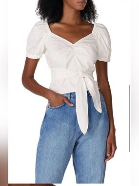 White Wrap Crop Top
Marissa Webb